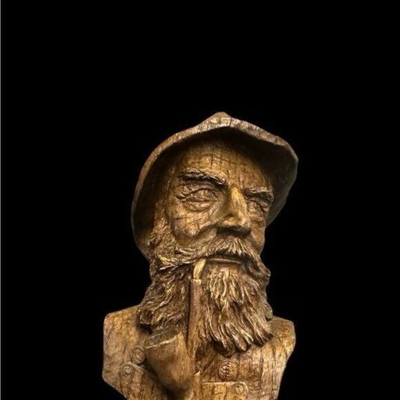 Charming Vintage Bavarian Wall Hanging Decor Set - German Man with Pipe & Woman - Picture 5 of 6